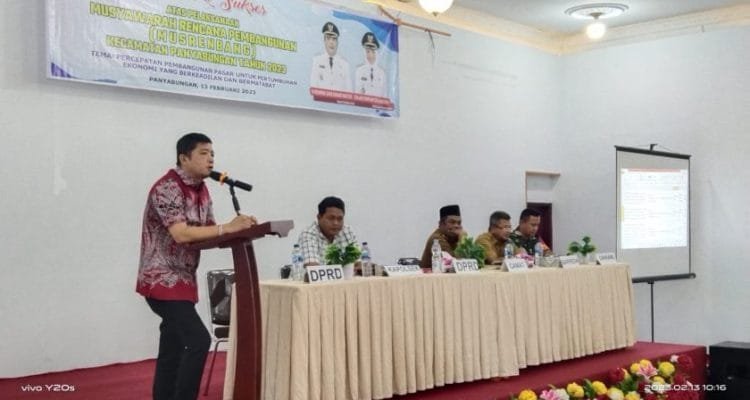 Hadiri Musrenbang Ketua DPRD Madina Soroti Kehadiran Kepala Desa e1676279377597