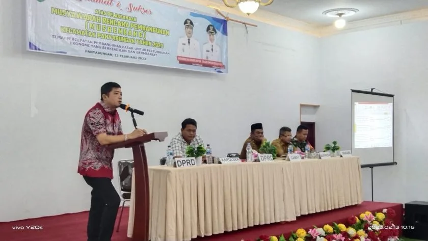 Hadiri Musrenbang Ketua DPRD Madina Soroti Kehadiran Kepala Desa e1676279377597