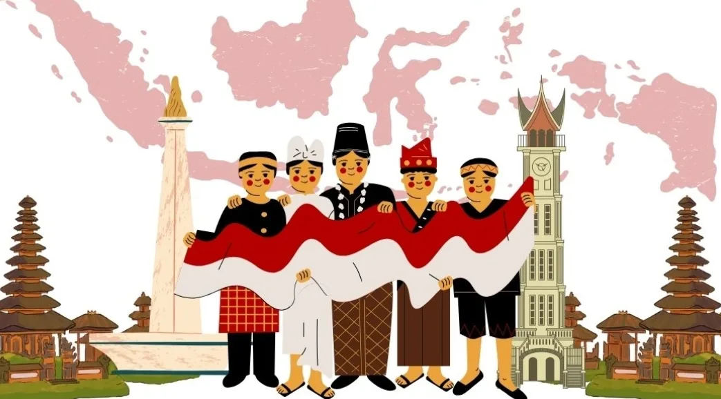 Kesadaran Konstitusional pendidikan kewarganegaraan kampung Pancasila