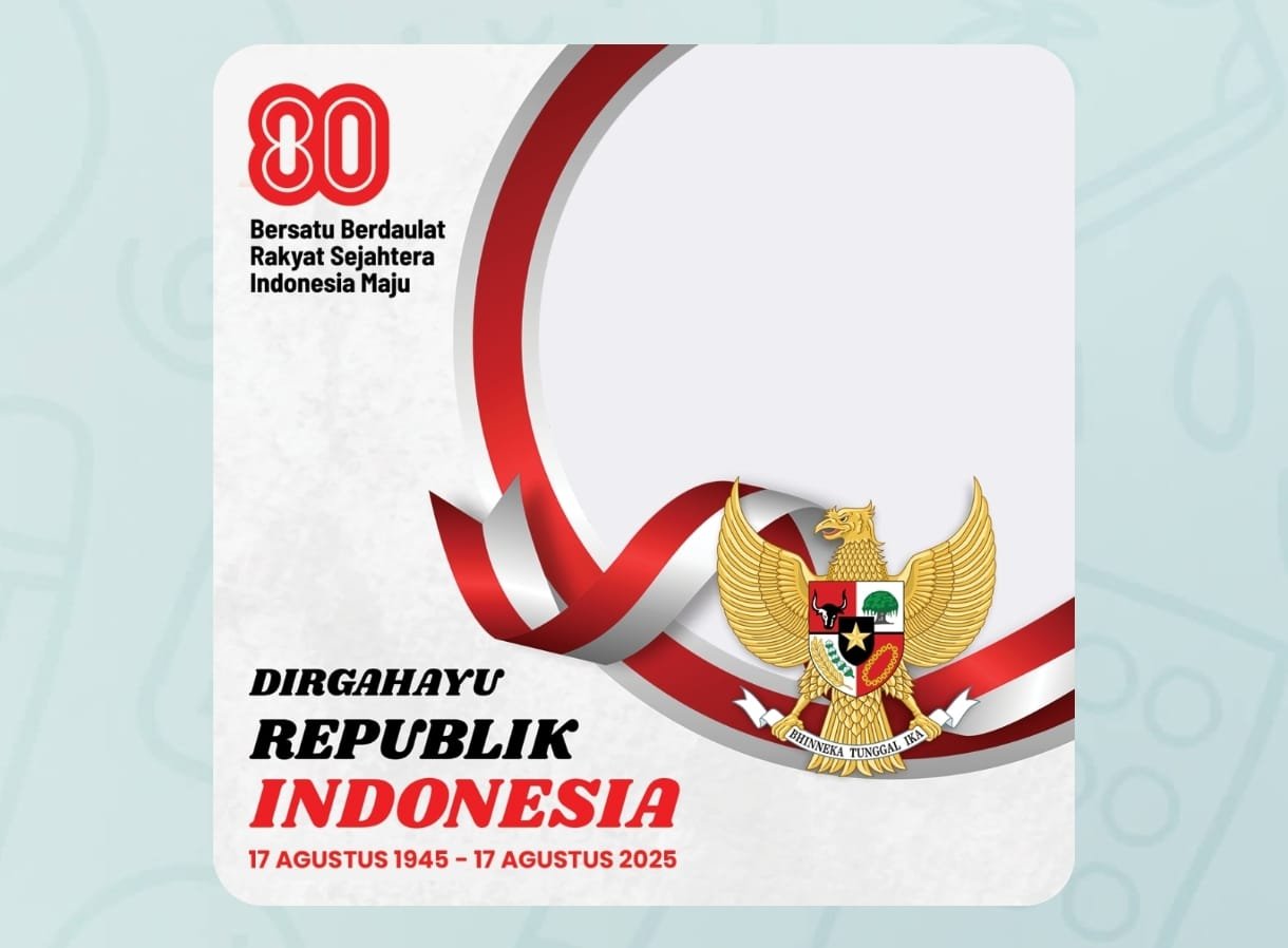 Twibbon HUT Ke-80 RI