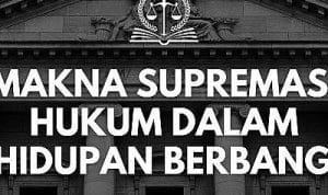 supremasi hukum