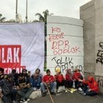 demo di depan gedung dpr ri jakarta pada selasa 1432023 devidetikcom 2 4