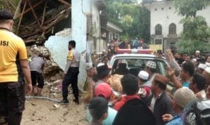 longsor pamekasan tewaskan 2 santri