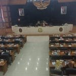 Rapat Paripurna Mendengarkan Jawaban Gubernur atas Pandangan Umum Fraksi DPRD