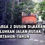 WARGA 2 DUSUN DI KARANGASEM KELUHKAN JALAN RUSAK BERTAHUN TAHUN1663142057.a 675 380