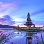 Ulun Danu Beratan in Bedugul Bali Indonesia