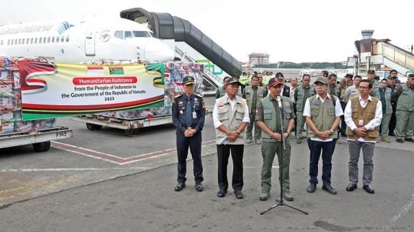 indonesia kirim bantuan kemanusiaan ke vanuatu