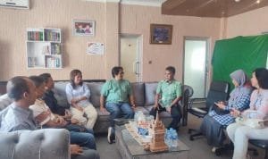 20230811 Tim Bangka Pos Group berbincang Ketua DPRD Belitung Ansori