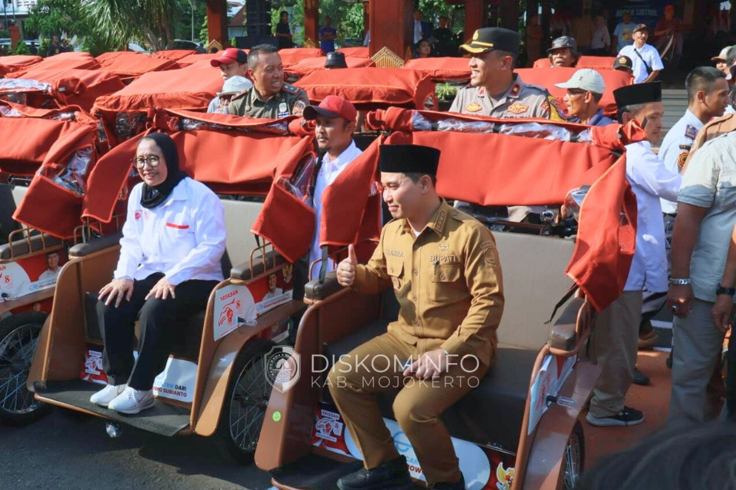 Pelatihan Becak Listrik, Tukang Becak ,Tulungagung
