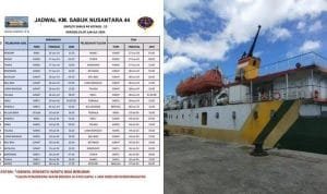 Jadwal Pelayaran Kapal KM Sabuk Nusantara 84
