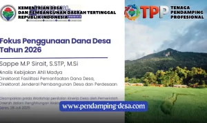 FOKUS PENGGUNAAN DANA DESA 2026