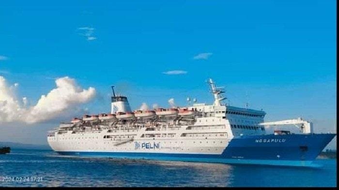 KM Nggapulu Tidar ,Laboba, Jadwal Kapal Pelni Rute Makassar Jakarta