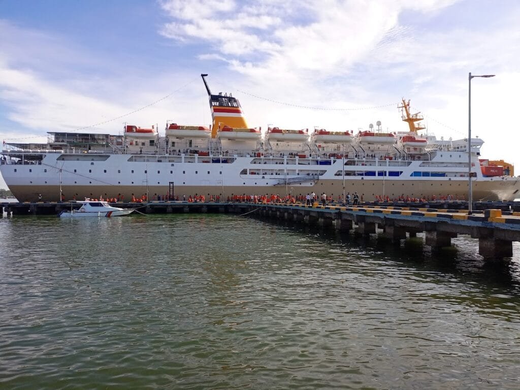 Jadwal Kapal Pelni , Rute Ambon ke Timika