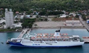 Kapal Pelni di Bontang Februari 2026