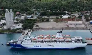 Kapal Pelni di Bontang Februari 2026
