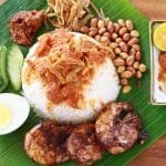Nasi lemak Malaysian Coconut milk rice 1