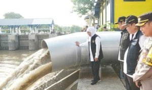 Pemkab Lamongan, Banjir, Pompa Air