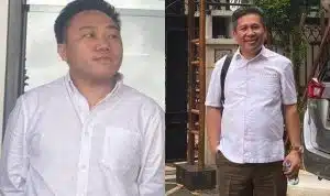 kolase foto Indra Liempepas dan Ferdinand Djaki Dumais