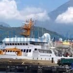 KM Sangiang sandar di dermaga Pelabuhan Ahmad Yani Ternate