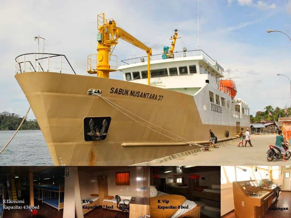 Jadwal Kapal KM Sabuk Nusantara 78 untuk Rute Sulawesi