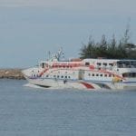 Kapal cepat Express Bahari melayanI Pelabuhan Ulee Lheue Banda Aceh Balohan Sabang