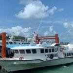 Kapal sedang bersandar di Pelabuhan Sri Bintan Pura SBP Tanjungpinang
