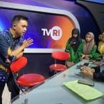 Mahasiswa Jurnalistik UIN Alauddin Belajar Manajemen Media Massa di TVRI Sulsel