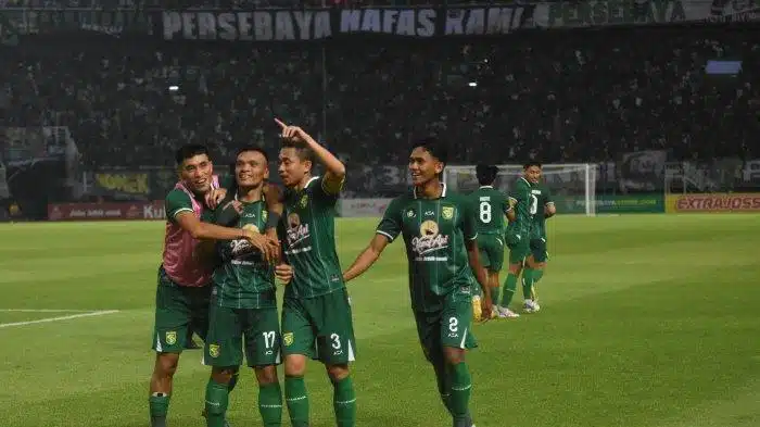 Persebaya Surabaya menang lawan Bali United dalam Surabaya 730 Game