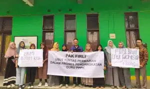 belum diangkat dan tak terima gaji guru honorer pppk mengadu ke firli dre