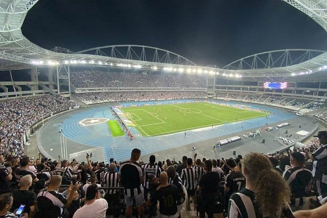botafogo game at nilton santos stadium