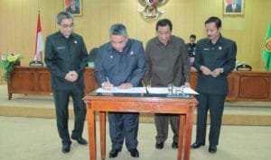 setelah melalui beberapa proses akhirnya dprd banjarbaru dan pemerintah kota banjarbaru