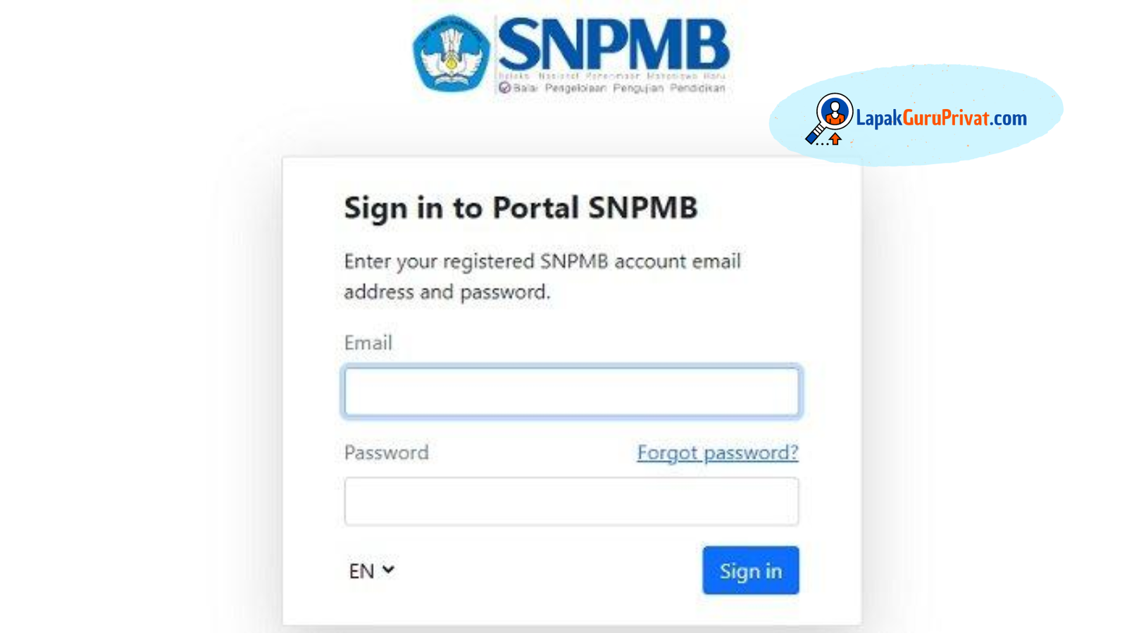 Pendaftaran SNBT 2024