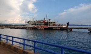 penyeberangan rute Kolaka Bajoe pelabuhan Ferry Kolaka