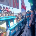 polres kubu raya saat melakukan pemantauan mudik lebaran di xxr4