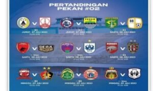 68659 jadwal pertandingan liga 1 pekan kedua instagramliga1match