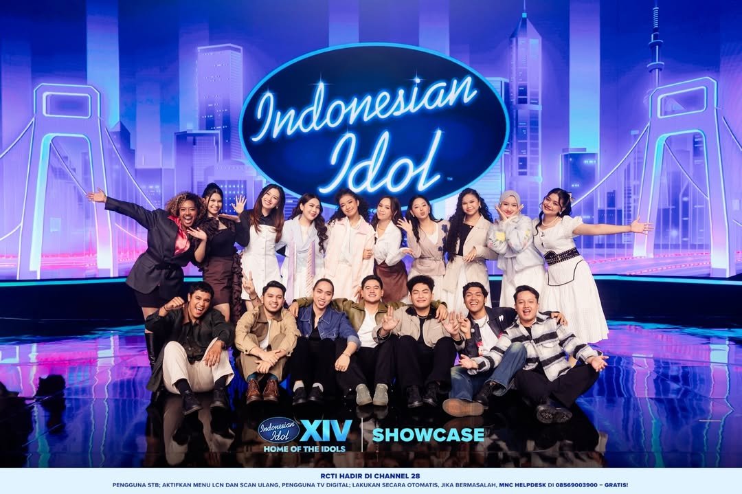 Idol Lovers ini dia TOP 17 Indonesian Idol XIV yang akan berjuang di Final ShowcaseF09FA4A9Indonesia.jpg