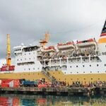 Kapal Motor KM Gunung Dempo sandar di Pelabuhan Manokwari