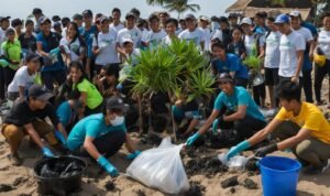 Surabaya volunteer opportunities at environmental projects or community centers
