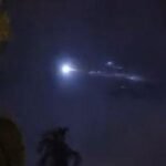 benda langit di lampung roket china