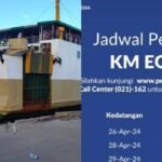 jadwal rute dan harga tikel kapal KM Egon Mei 2024