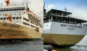 jadwal rute kapal KM Bukit Siguntang khusus bulan Agustus 2024