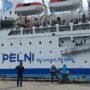 kapal Pelni bersandar di Pelabuhan Manokwari Sabtu 21122024 sore