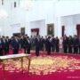 pelantikan kabinet merah putih
