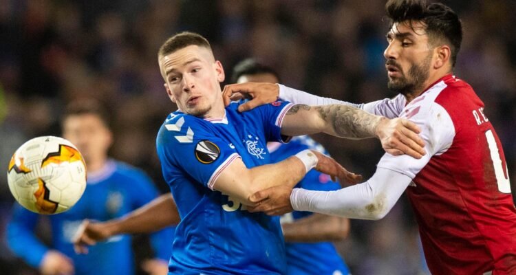 rangers v braga europa league last 32 first leg