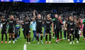 Arsenal reach Champions League semi final after Real Madrid win