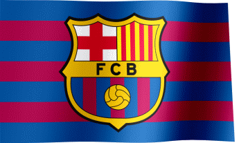 FC Barcelona flag