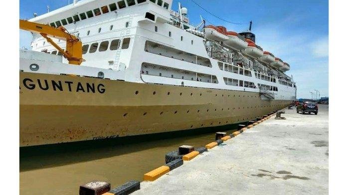 KM Bukit Siguntang dalam agenda berlayar