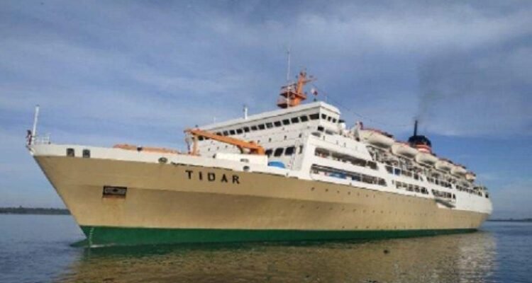 KM Tidar berangkat dari Nabire pada Sabtu 3 Juni Pukul 1400