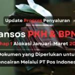 update proses penyaluran dana bansos pkh dan bpnt tahap 1 2025 melalui pt pos indonesia